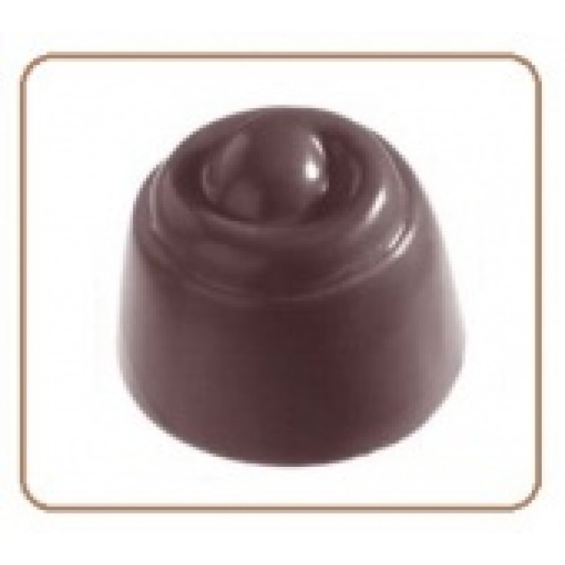 Форма для конфет "Цилиндр с ягодкой"